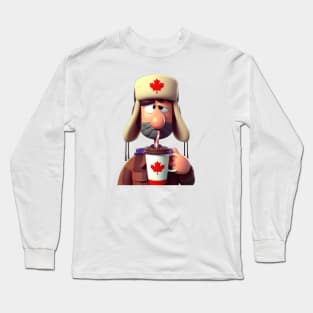 Canadian Coffee Break Long Sleeve T-Shirt